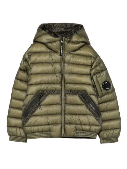 C.P. Company Kids hooded quilted jacket