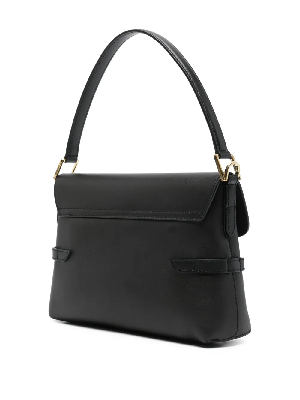 Lierna Leather Shoulder Bag