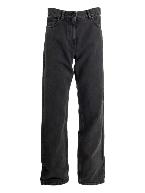 The Row faded cotton jeans