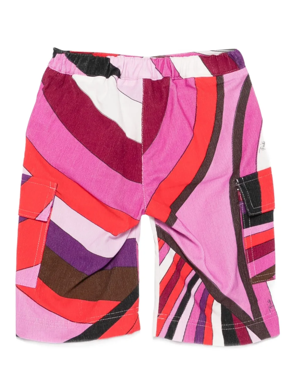 PUCCI Junior geometric-print cargo pants | Chinos | Image 2