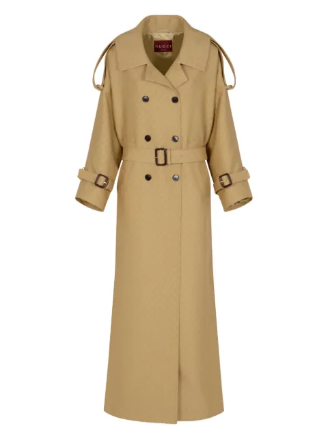 Gucci double-breasted trench coat