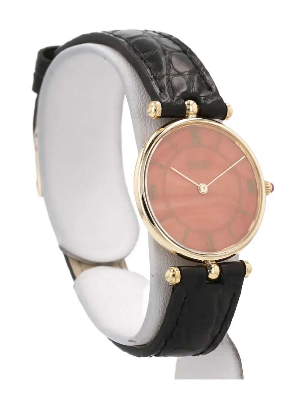 Pre-owned Van Cleef & Arpels 1990s Pierre Arpels 27mm In Pink