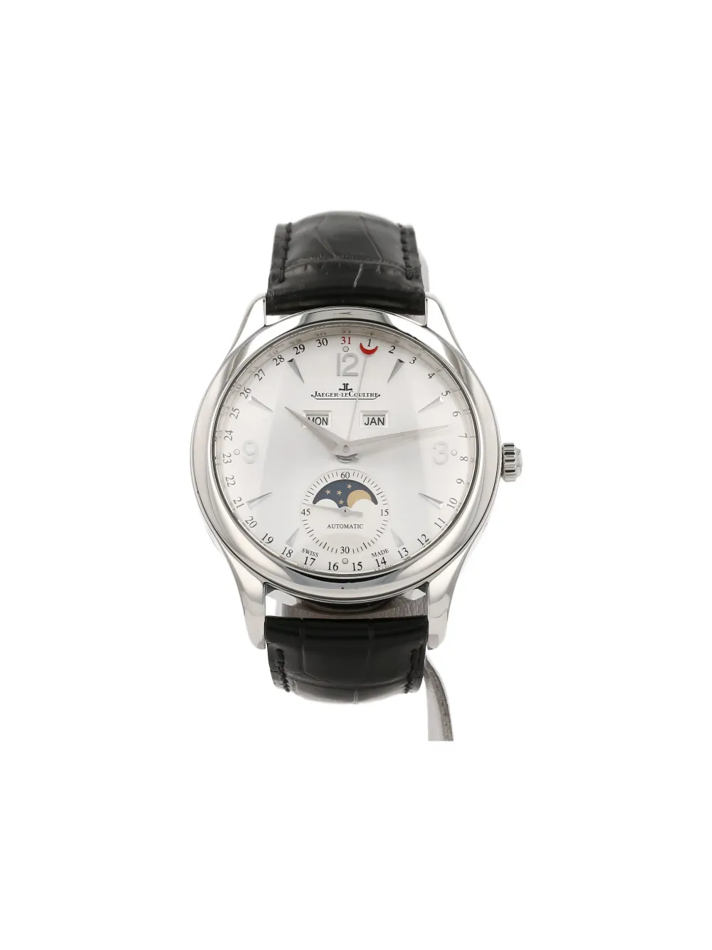 Pre-owned Jaeger-lecoultre 2010 Master Control 39mm In White