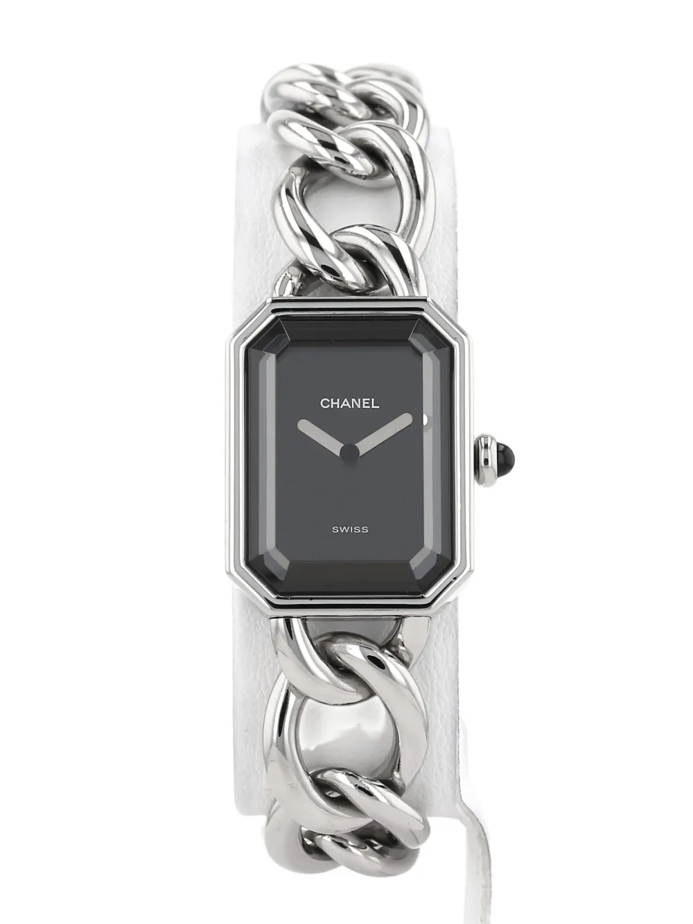 Pre-owned Chanel 1990s Première Xl 26mm In Black