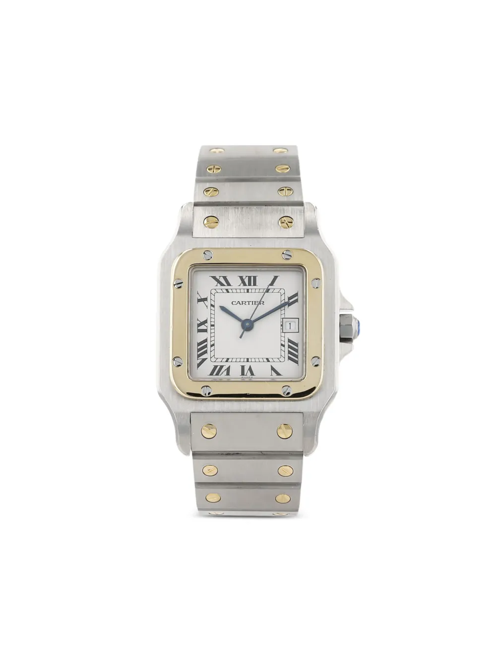 Cartier 1990s Santos 29mm | White | Image 1