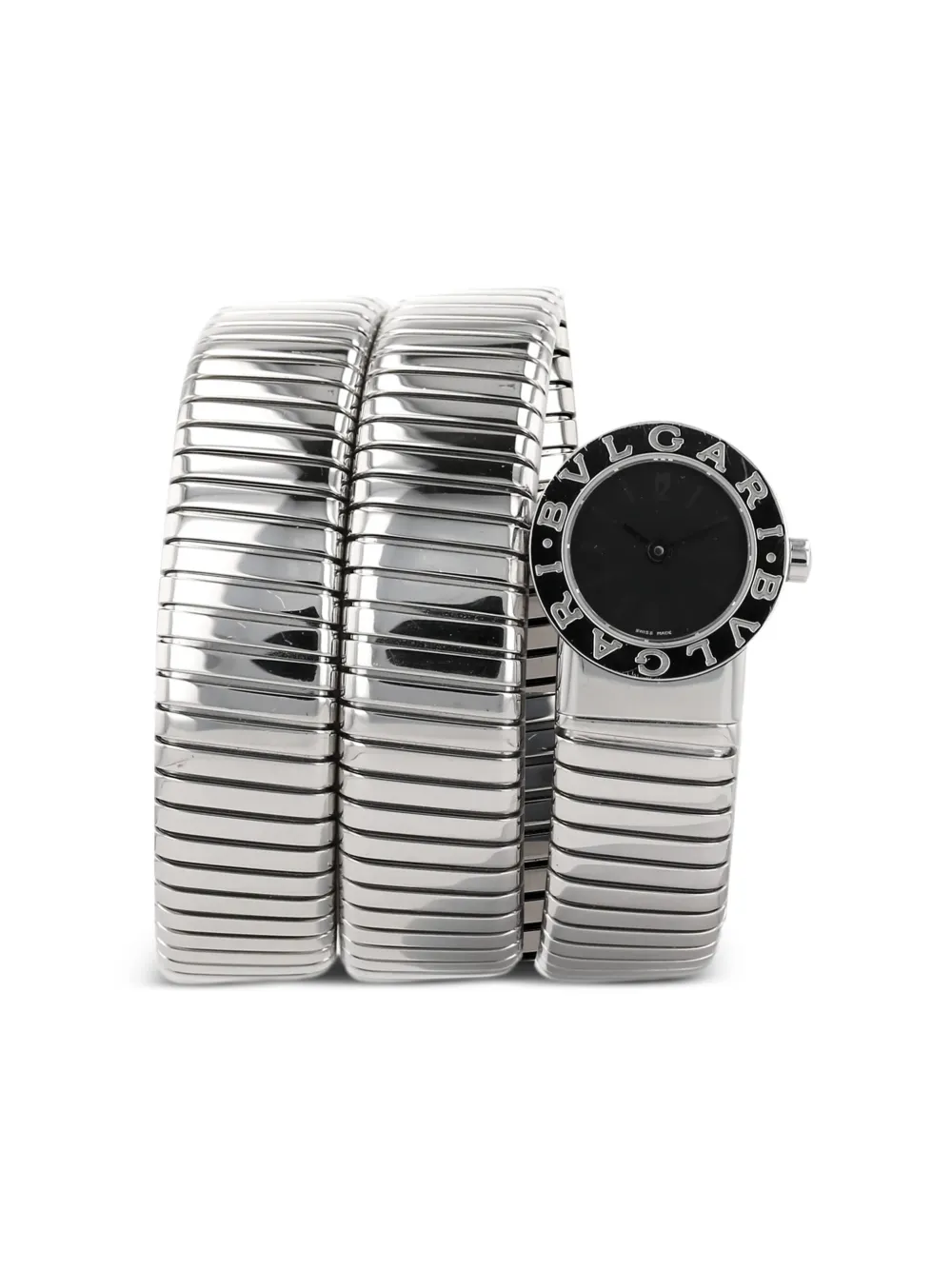 Bvlgari Pre-Owned 2000s Tubogas 19mm | Black | Image 1