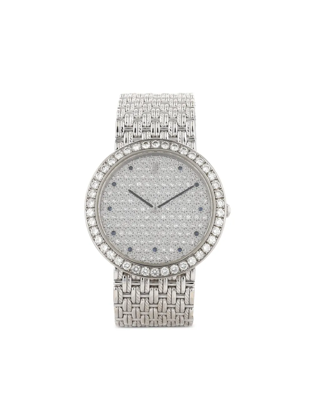 Audemars Piguet 1980s white gold diamond 34mm | Silver | Image 1