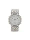 Audemars Piguet 1980s white gold diamond 34mm - Silver