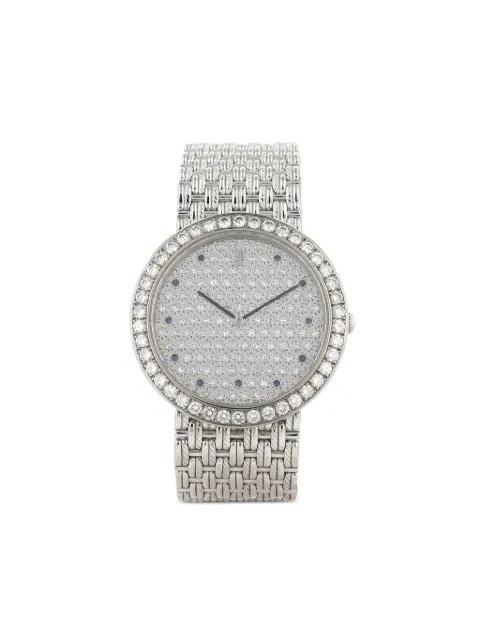 Audemars Piguet montre en or blanc 34 mm (années 1980)