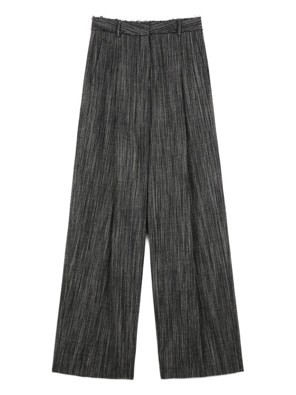 Ports 1961 Pleated Trousers In Gray