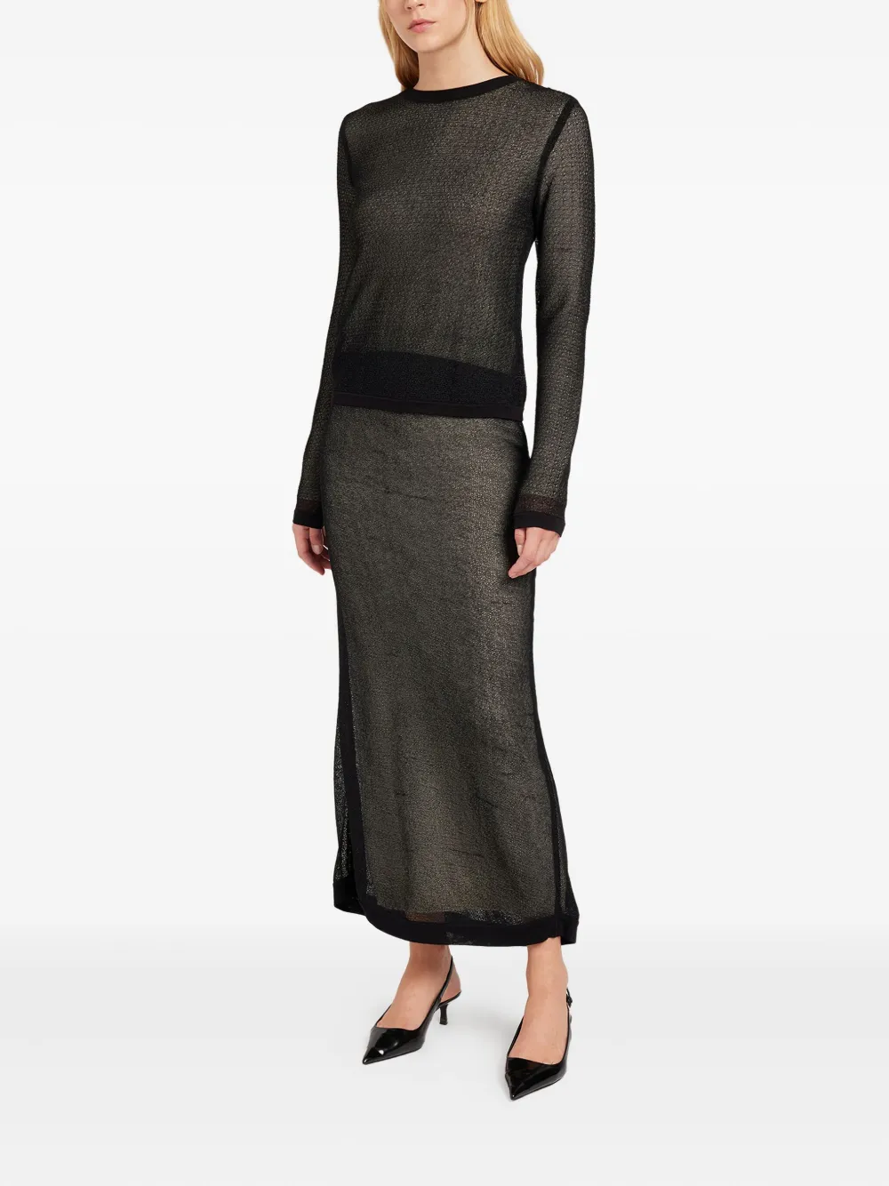 Ports 1961 Trui met lange mouwen Zwart