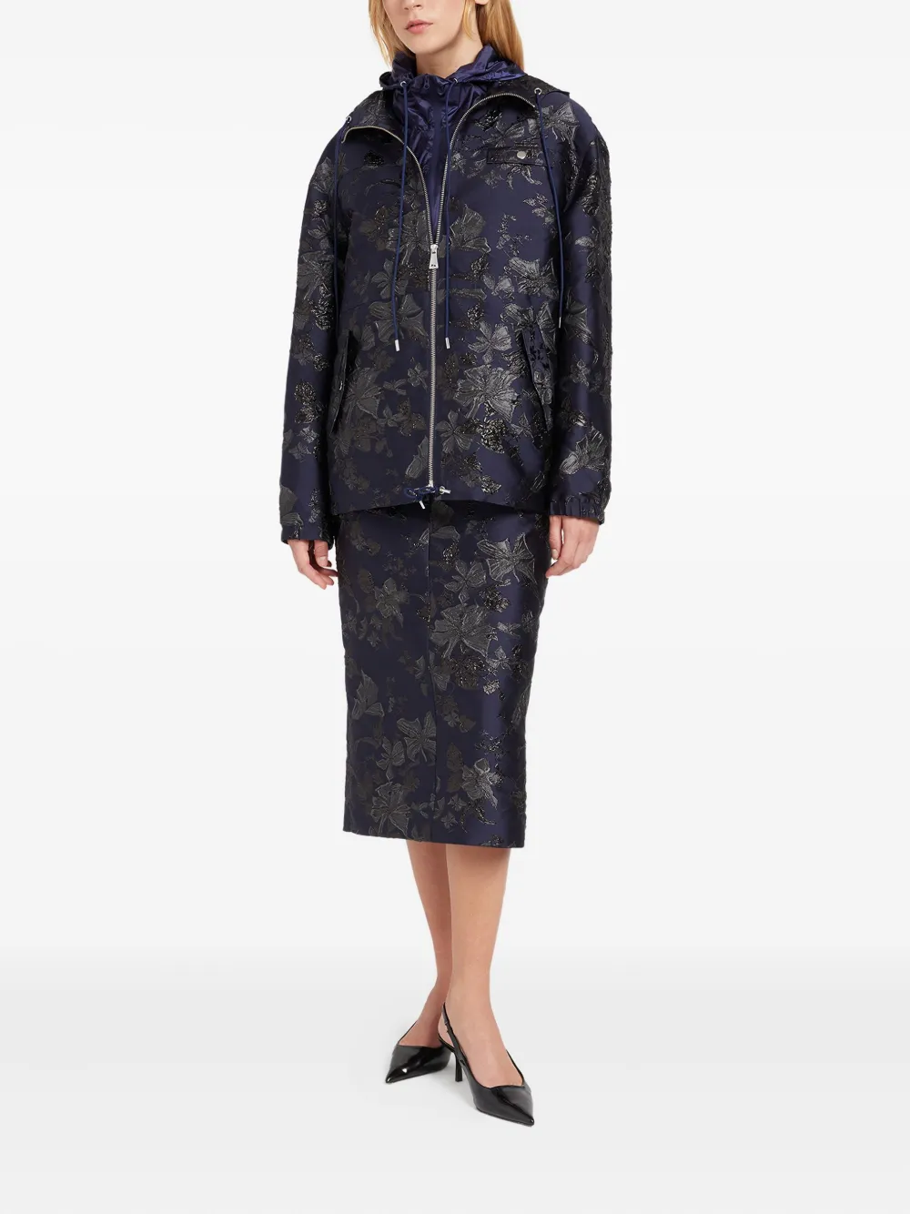 Ports 1961 floral-jacquard jacket | Varsity Jackets | Image 2