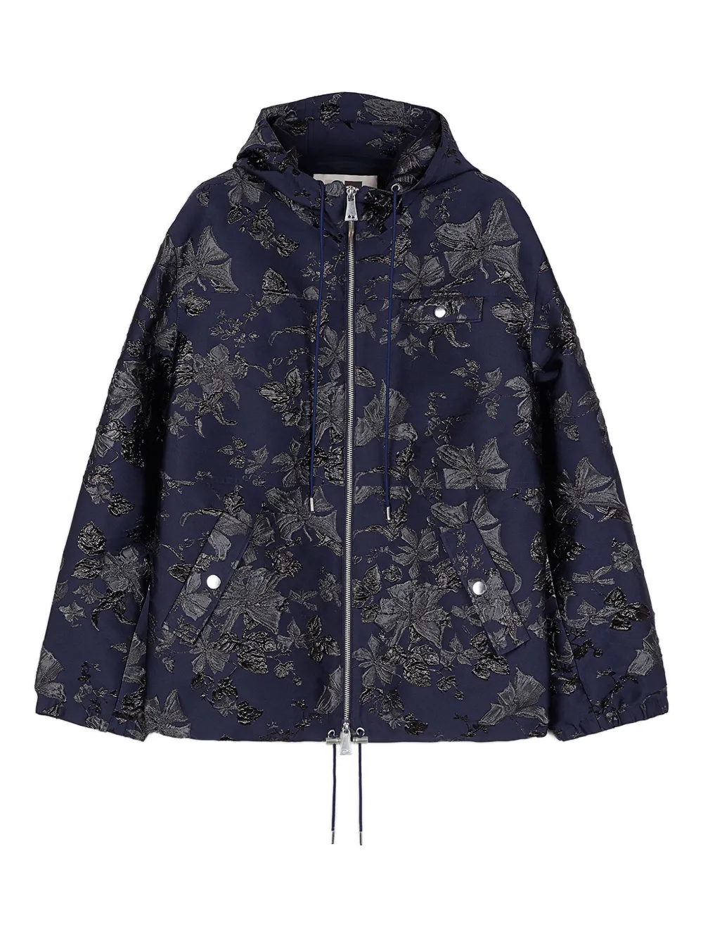 Ports 1961 floral-jacquard jacket | Blue | Image 1