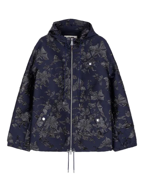 Ports 1961 floral-jacquard jacket