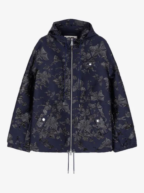 Ports 1961 floral-jacquard jacket