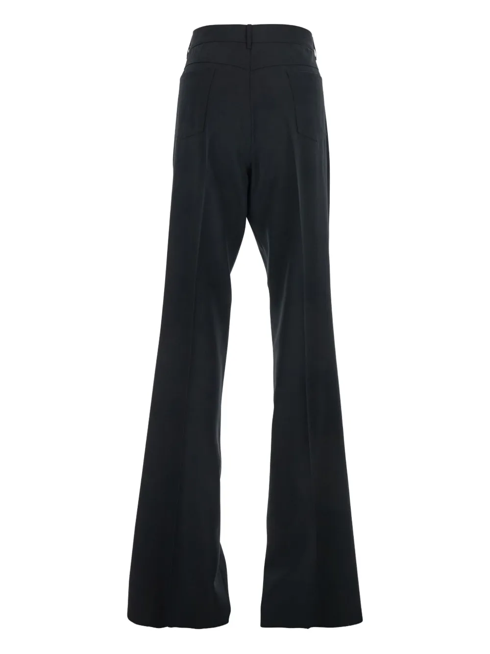 AMIRI boot-cut flared-hem trousers - Zwart