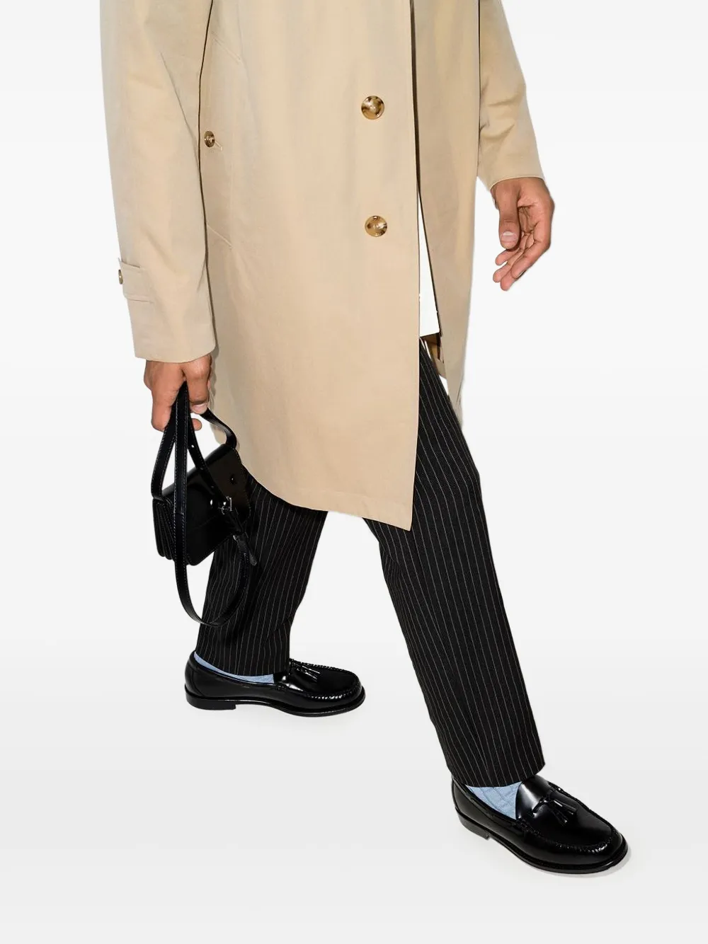 G.H.Bass Loafers verfraaid met kwastje Zwart