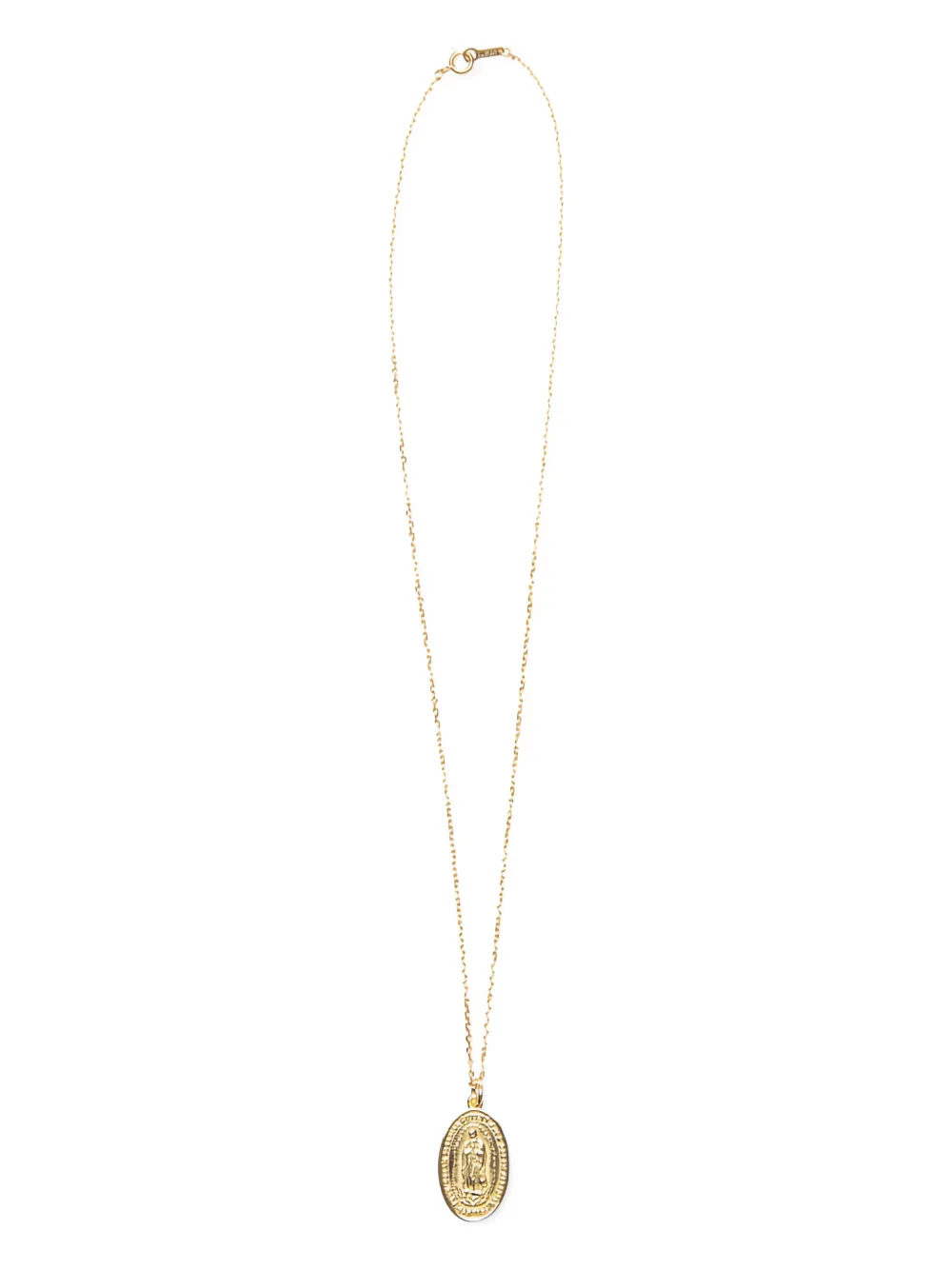 WACKO MARIA oval-frame medal necklace | Gold | Image 1