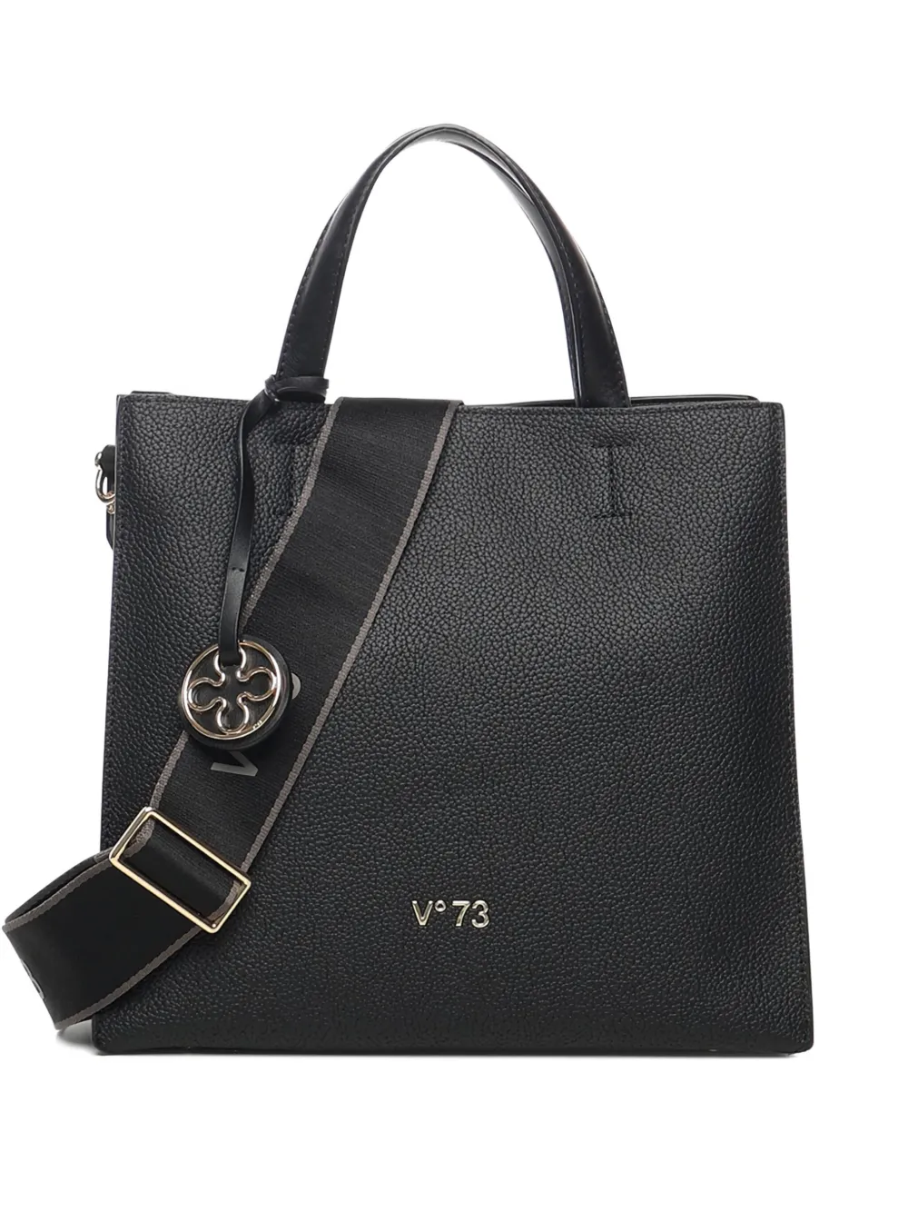 V°73 Blake brand-plaque tote bag | Black | Image 1