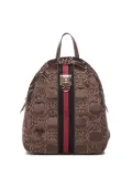 V°73 quilted floral backpack - Brown