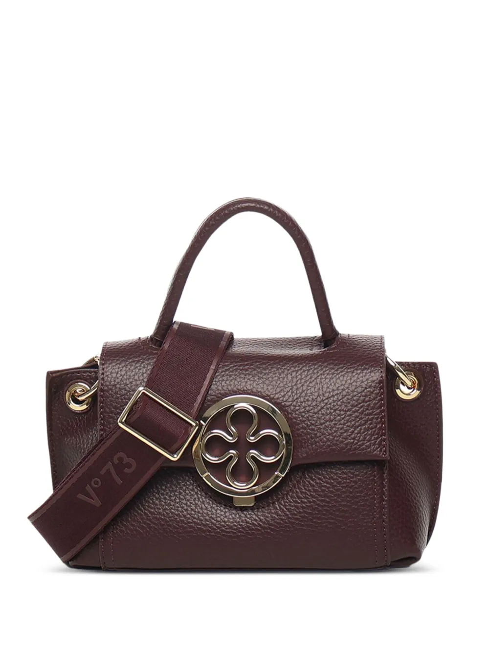 V°73 Federica V logo-plaque shoulder bag | Red | Image 1