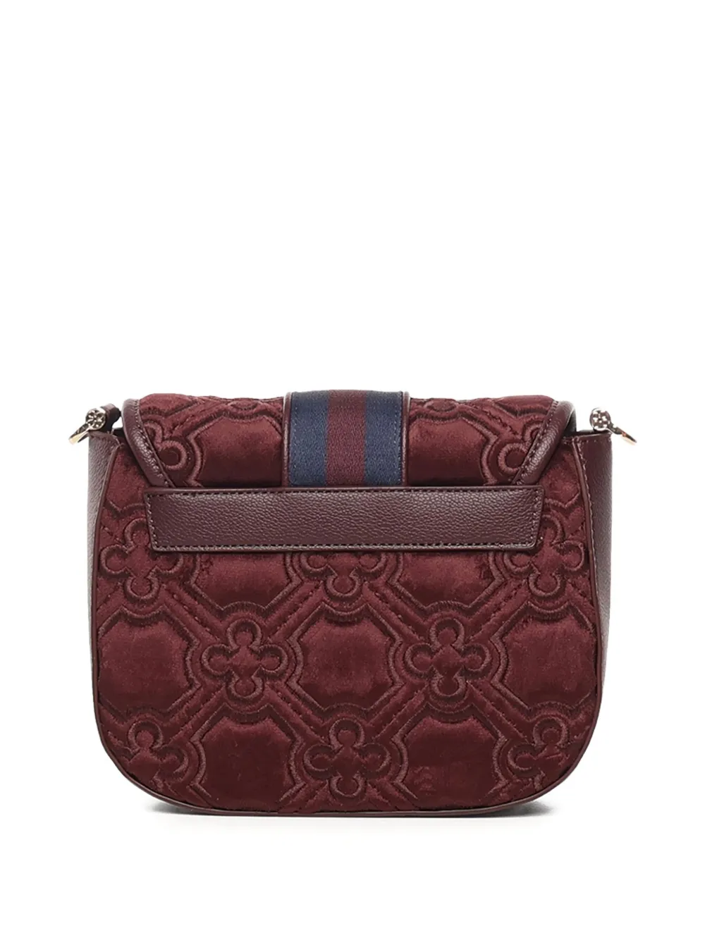 V°73 Schoudertas met gewatteerd-effect - Rood