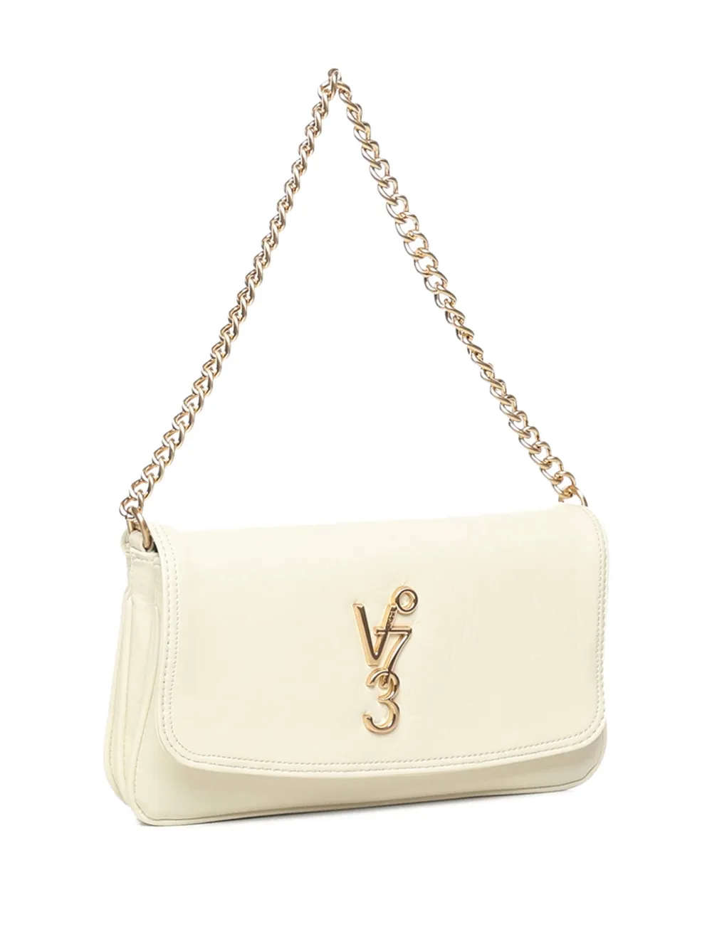 V°73 Louise Chain-strap Logo-plaque Shoulder Bag - Neutrals 