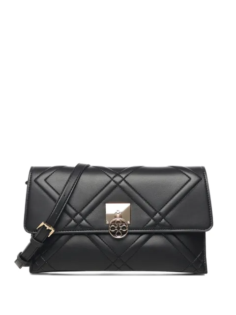 V°73 Bridget quilted-detail clutch bag