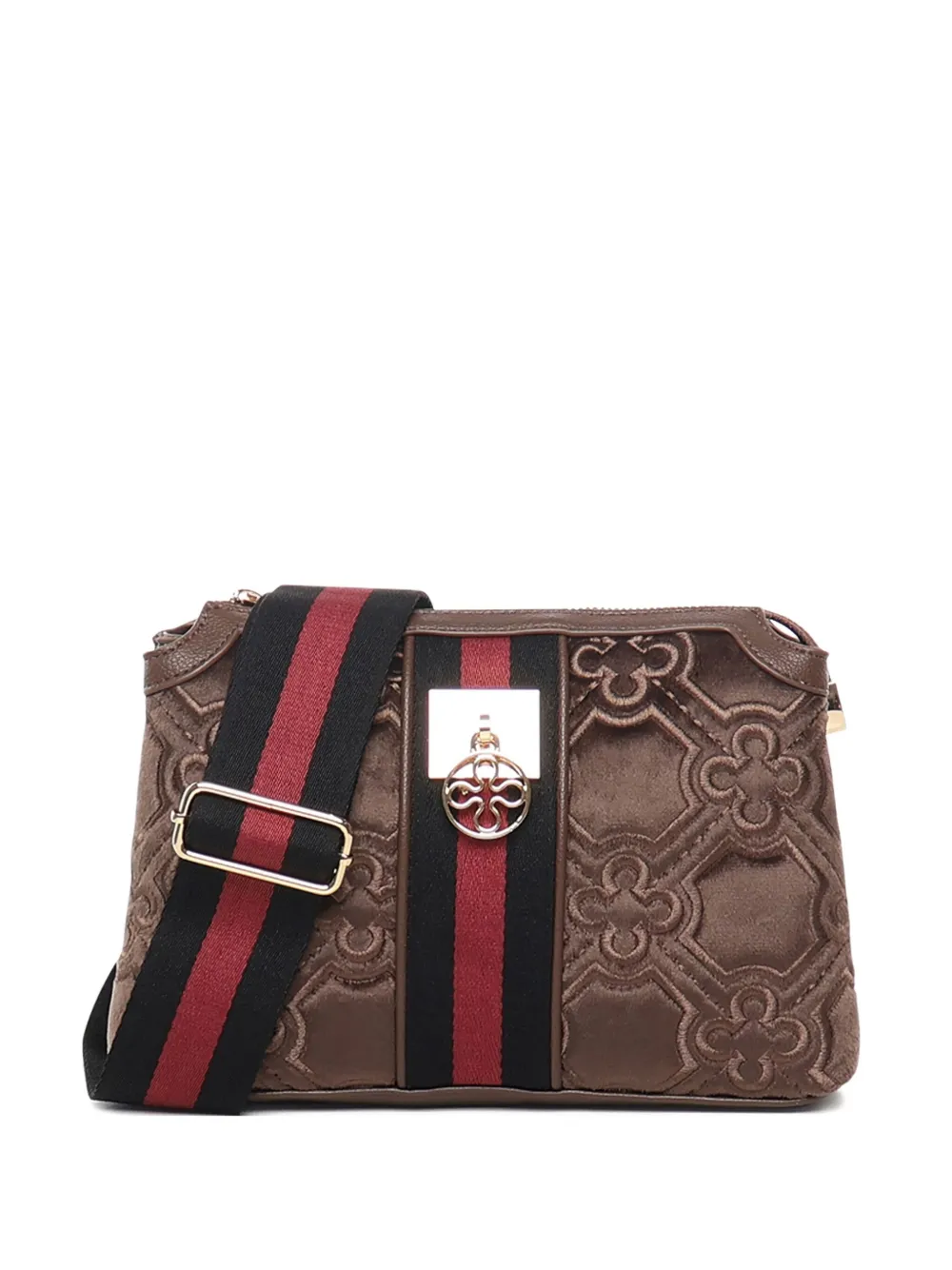 V°73 Cate quilted-pattern crossbody bag | Brown | Image 1