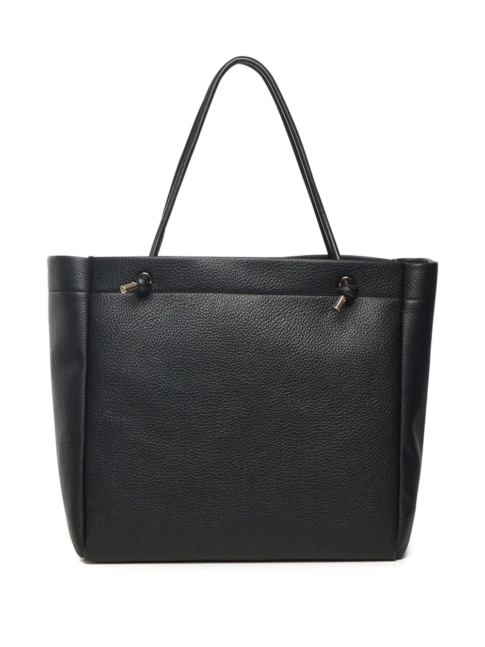 V73 Cortina Embroidered-logo Shoulder Bag In Black