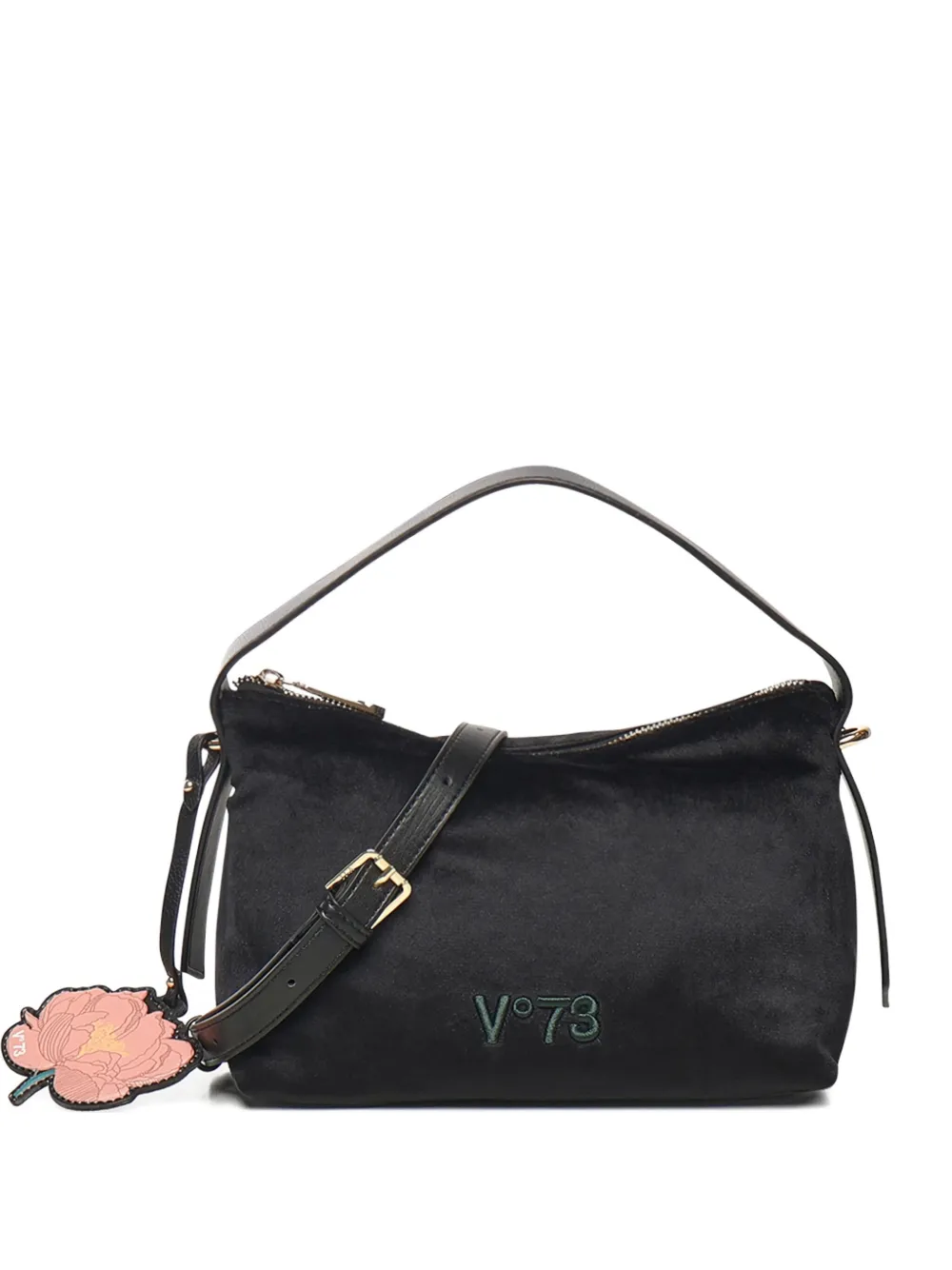 V°73 ISABELLA flower-detail shoulder bag | Black | Image 1