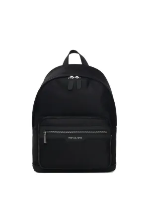 MM6 Maison Margiela numbers-patch Backpack | Black | FARFETCH