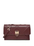 V°73 Bridget quilted-detail clutch bag - Red