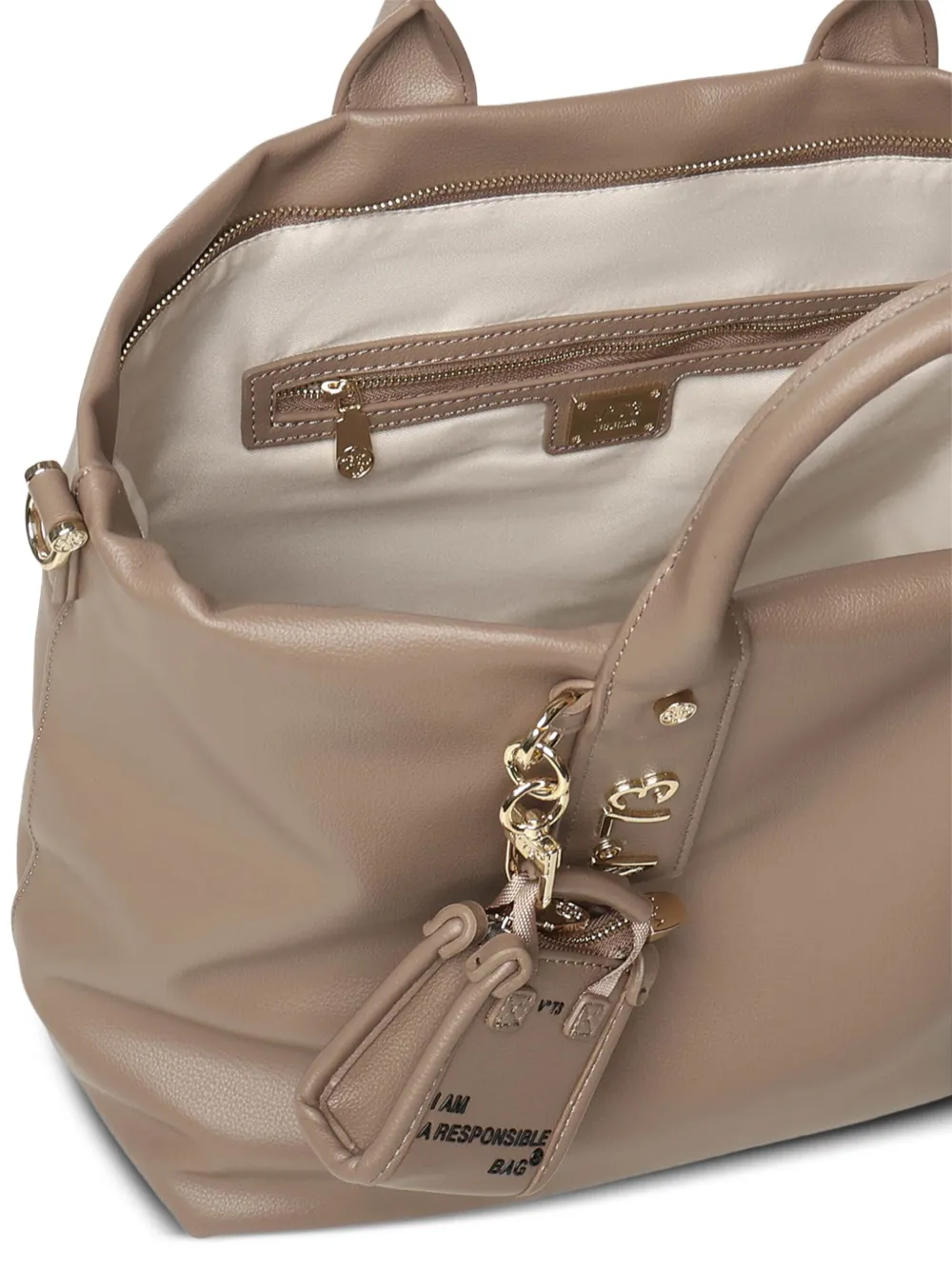  V°73 Matilda Detachable-strap Tote Bag - Neutrals 