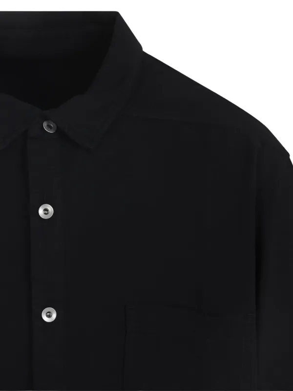 Rick Owens DRKSHDW ポケット シャツ | ブラック | FARFETCH JP