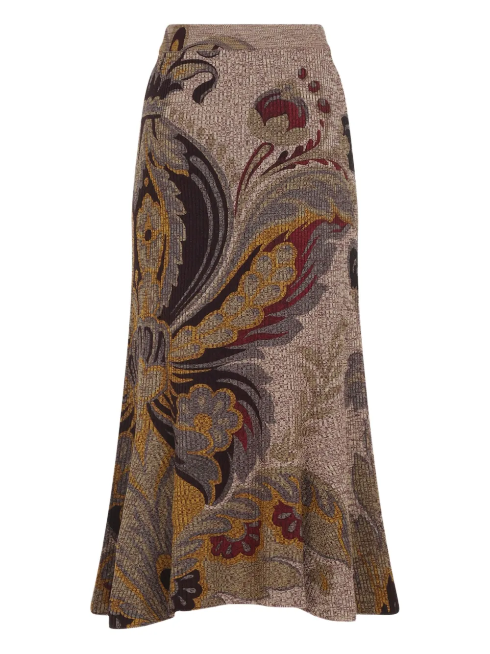 ETRO paisley-print ribbed-knit skirt | A-Line Skirts | Image 2