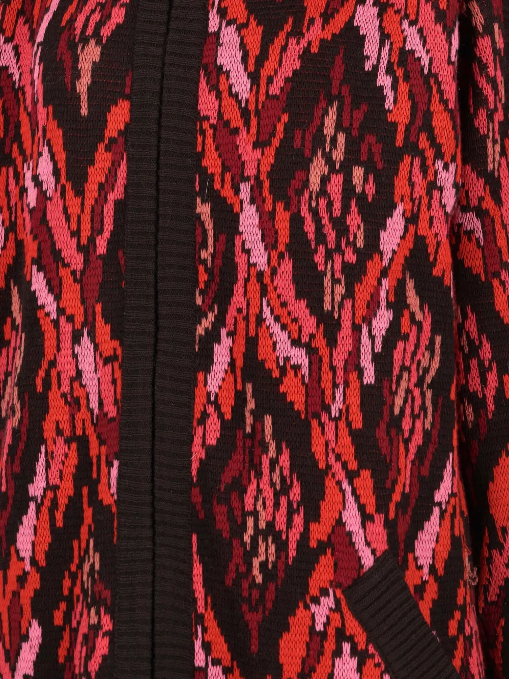 Pre-owned Saint Laurent Geometric-pattern Zipped Hoodie In Pink