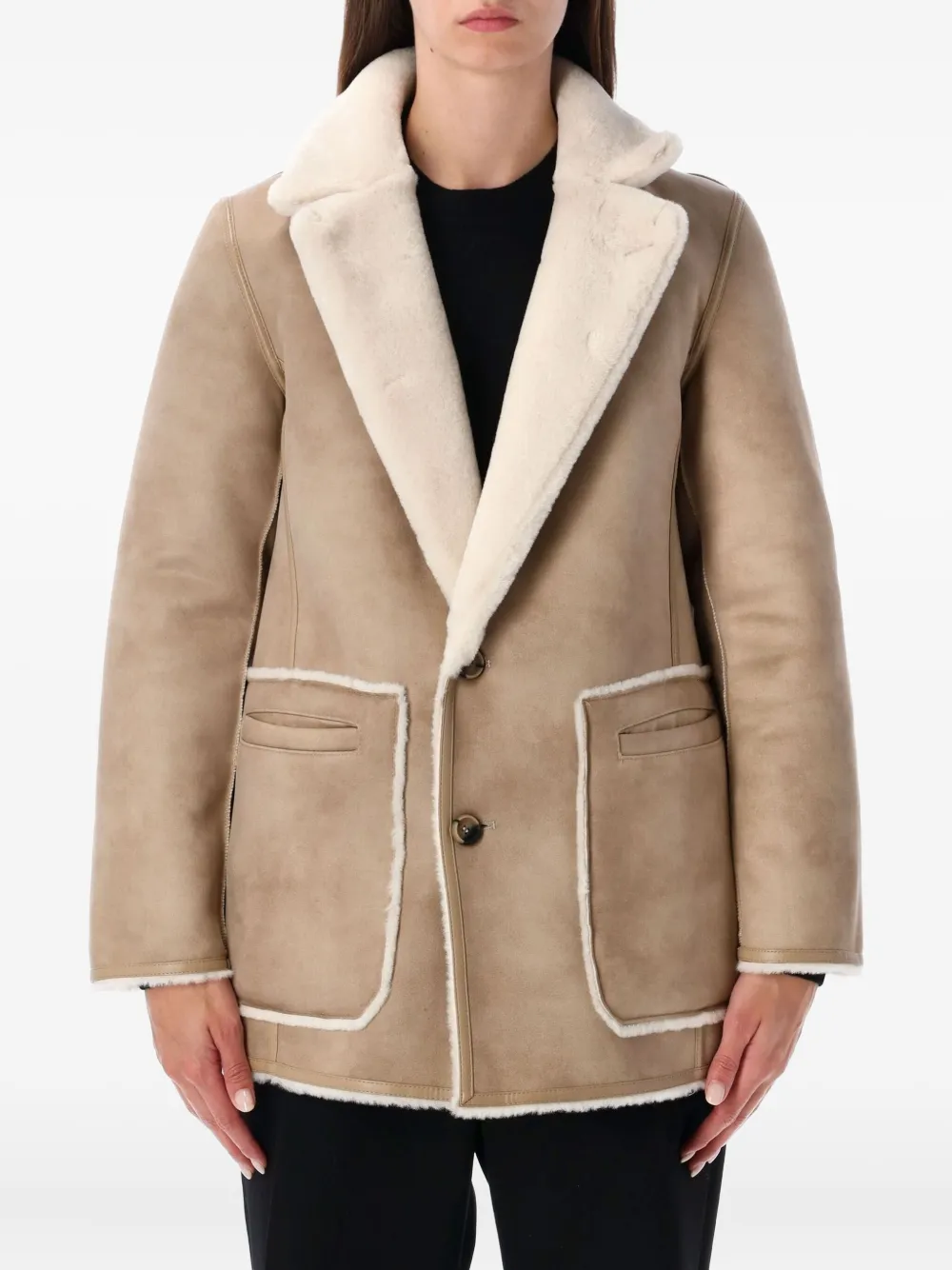Urbancode Notched Reversible Jacket In Neutral