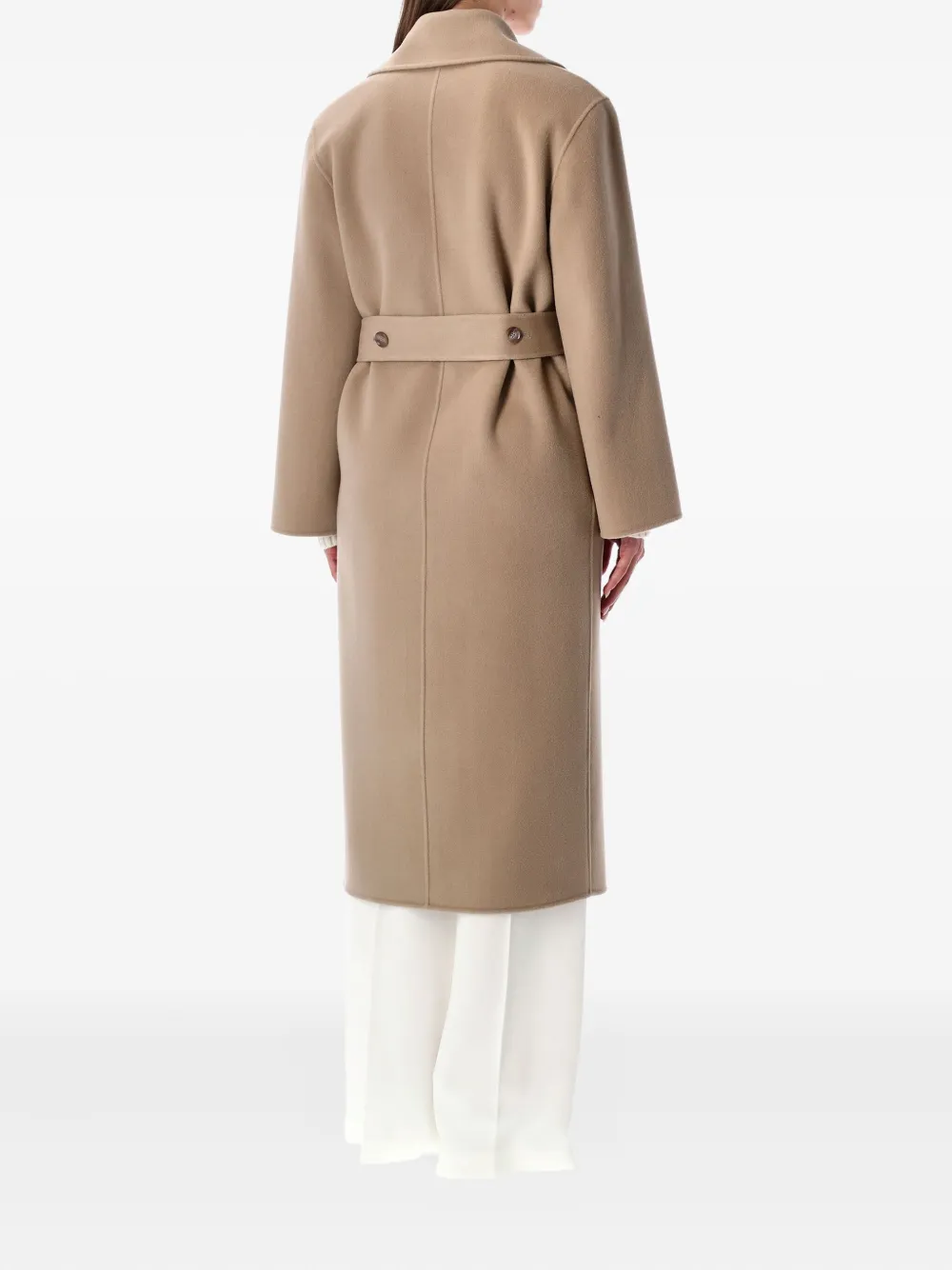 Alberta Ferretti belted wrap coat | Single Breasted Coats | Image 2