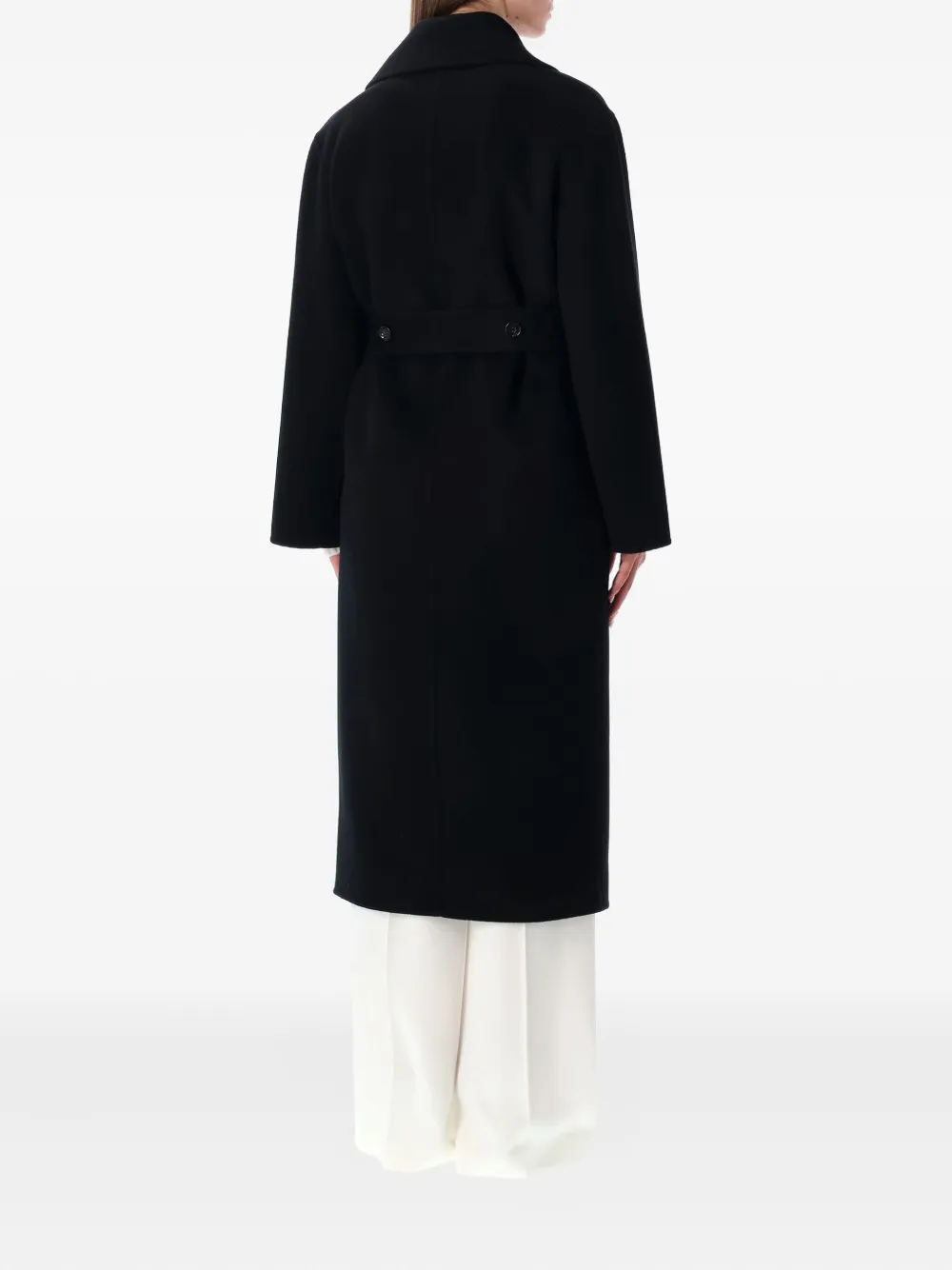 Alberta Ferretti belted wrap coat | Single Breasted Coats | Image 2