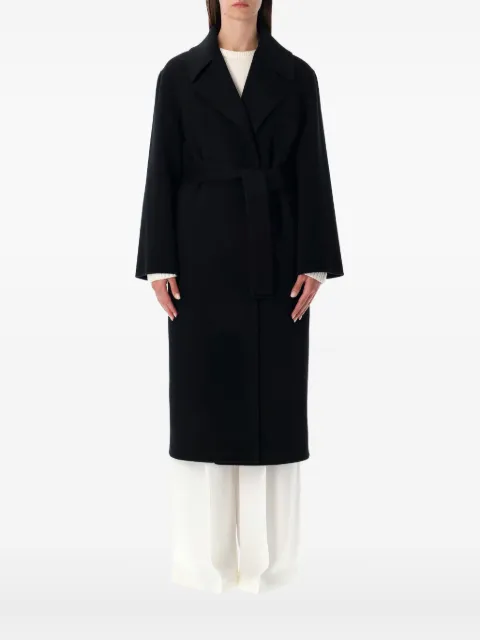 Alberta Ferretti belted wrap coat