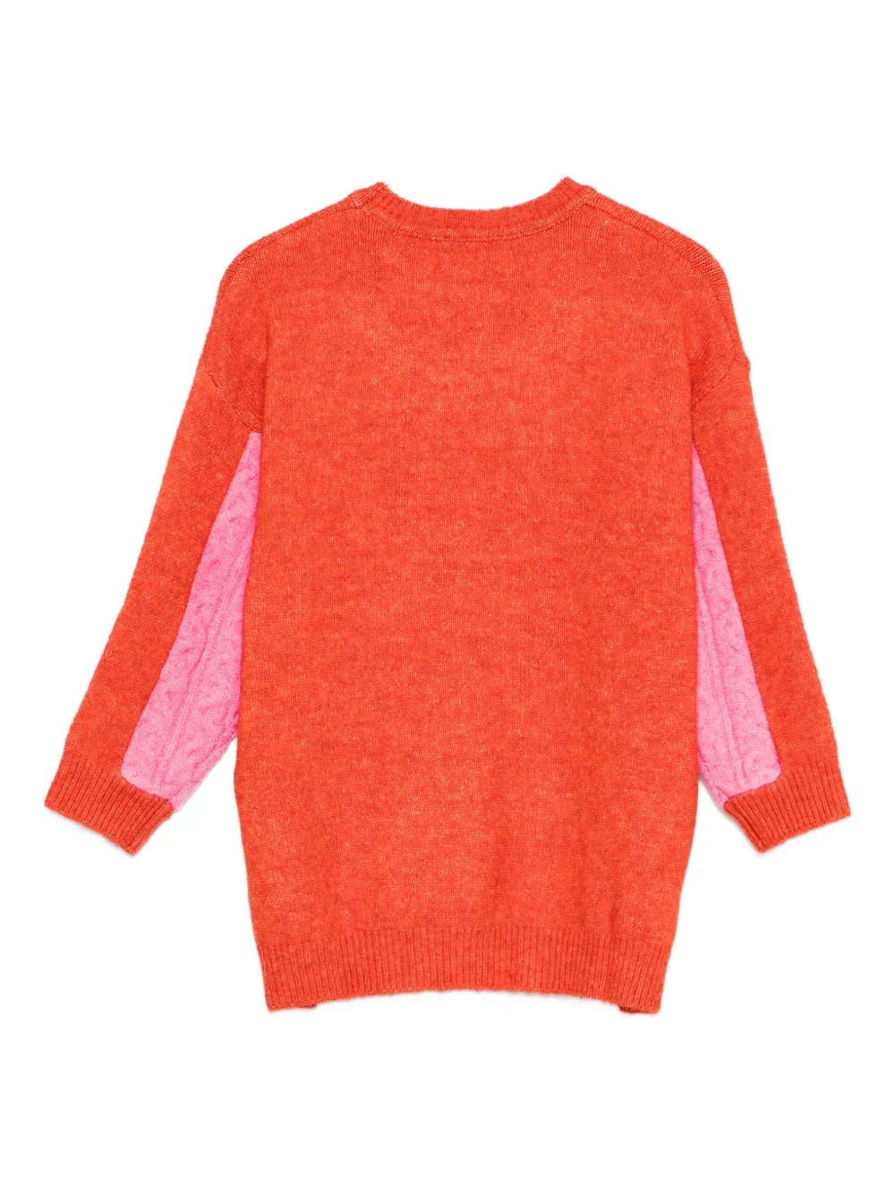 Stella McCartney Kids cable-knit colour-block sweater | Girls Jumpers & Knitwear | Image 2