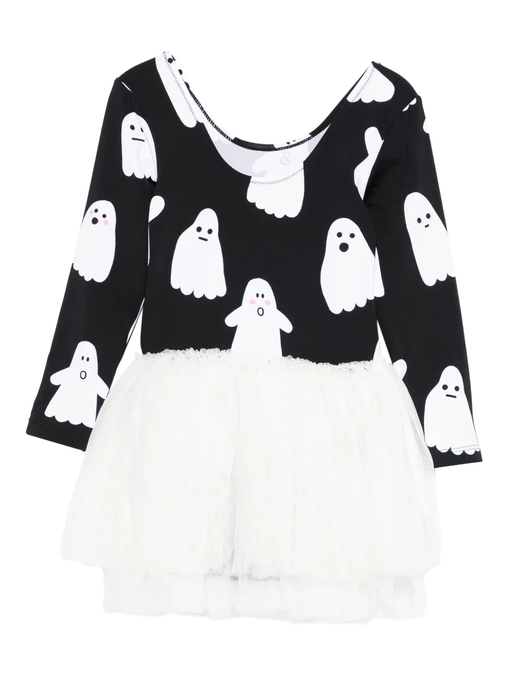 Stella McCartney Kids ghost-print tulle dress | Girls Party & Special Occasion Dresses | Image 2