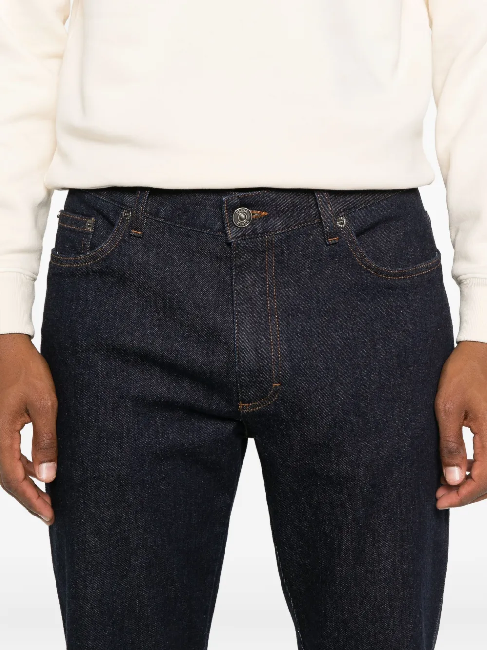Zegna Jeans met vijf zakken Blauw