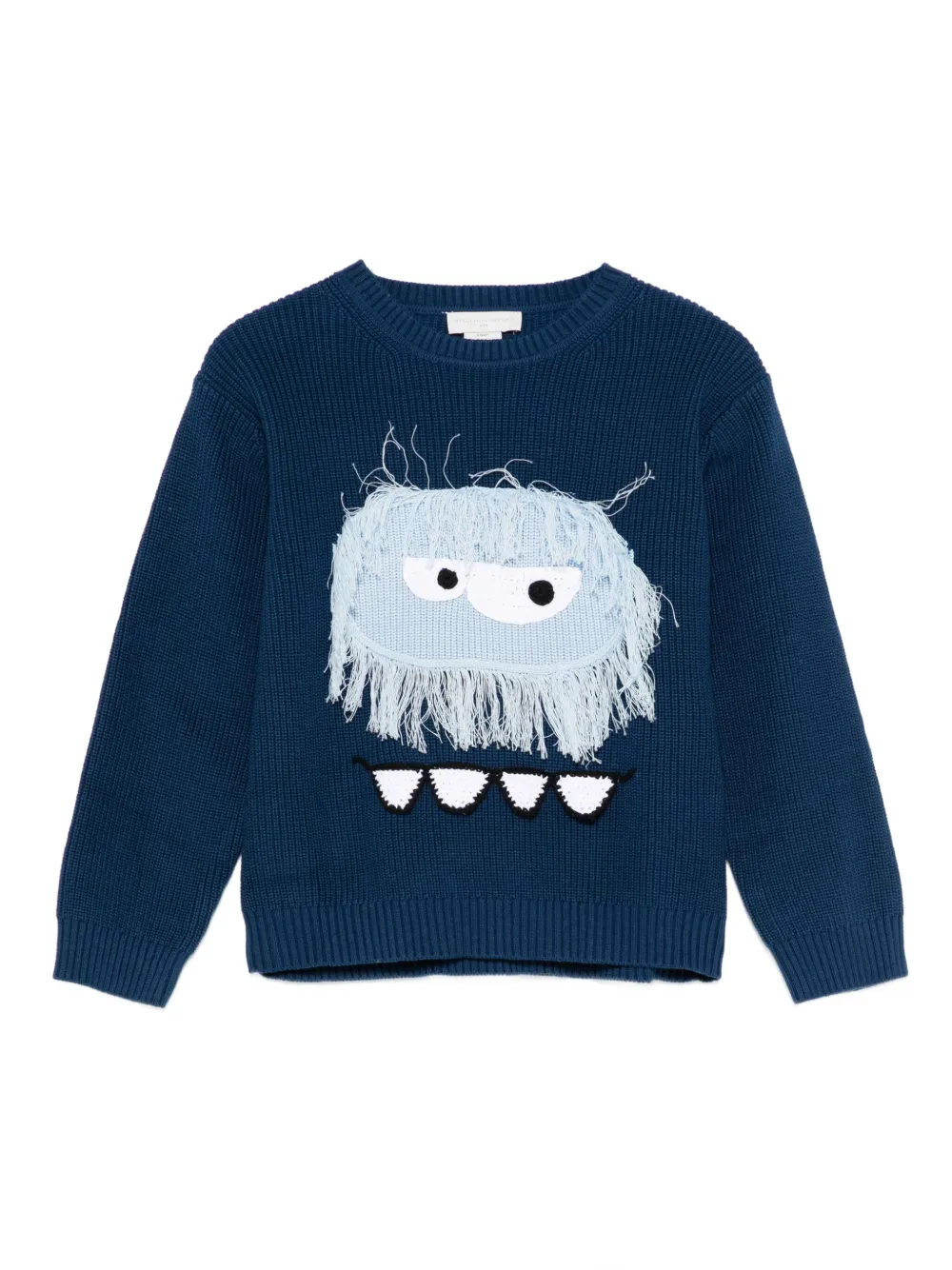 Stella McCartney Kids monster-motif sweater | Blue | Image 1
