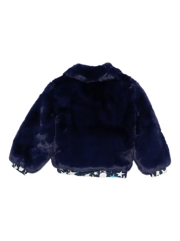 Stella McCartney Kids star-print Jacket | Blue | FARFETCH
