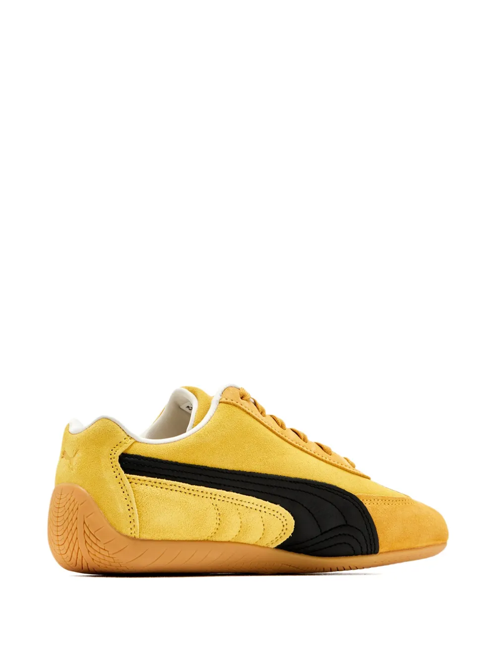 PUMA Speedcat suede-leather sneakers Yellow