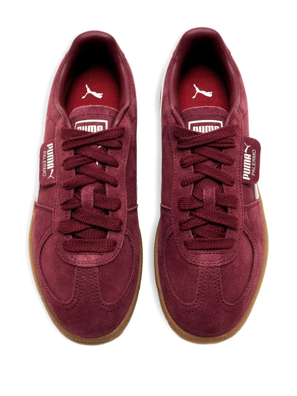 PUMA Palermo suède sneakers Rood