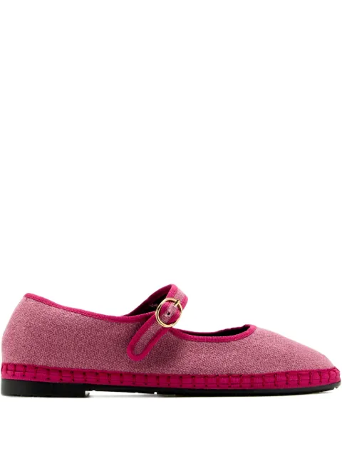 FLABELUS buckled ballet flats