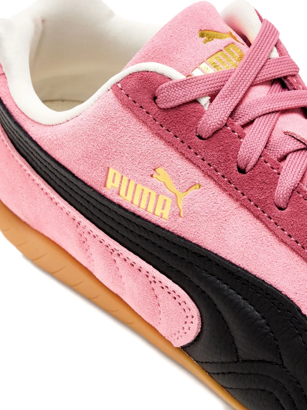 PUMA Speedcat suede-leather sneakers Pink
